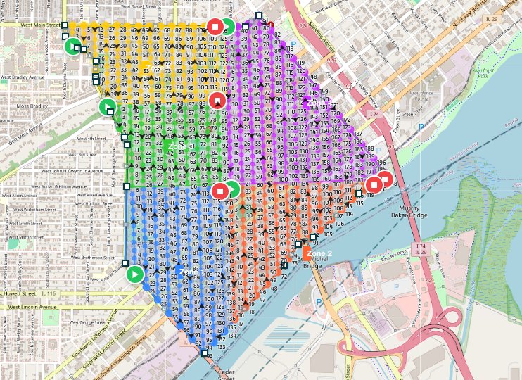 Alta Grid flight planner — Peoria, IL